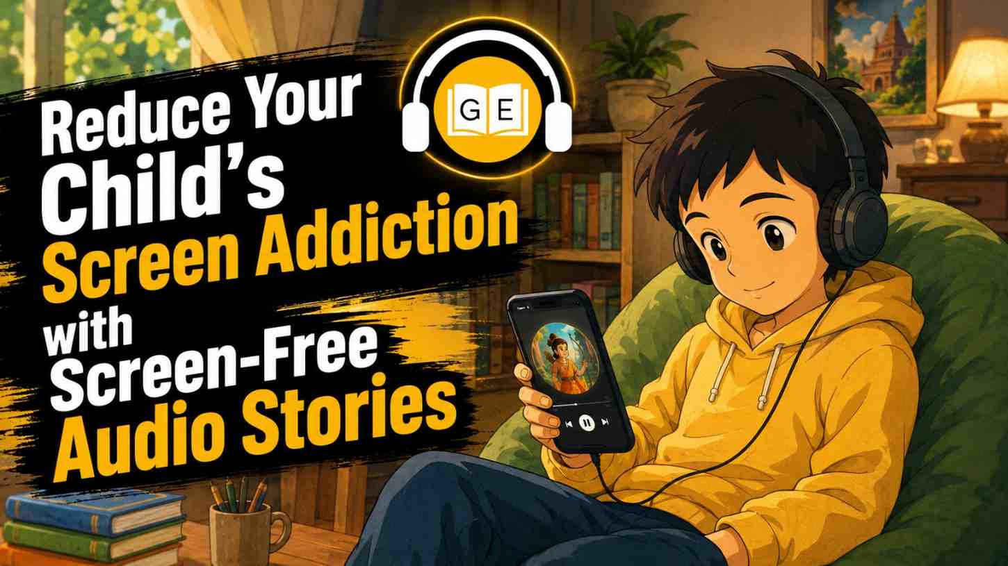 Reduce Your Child’s Screen Addiction with a Powerful Screen-Free Alternative: Audio Stories