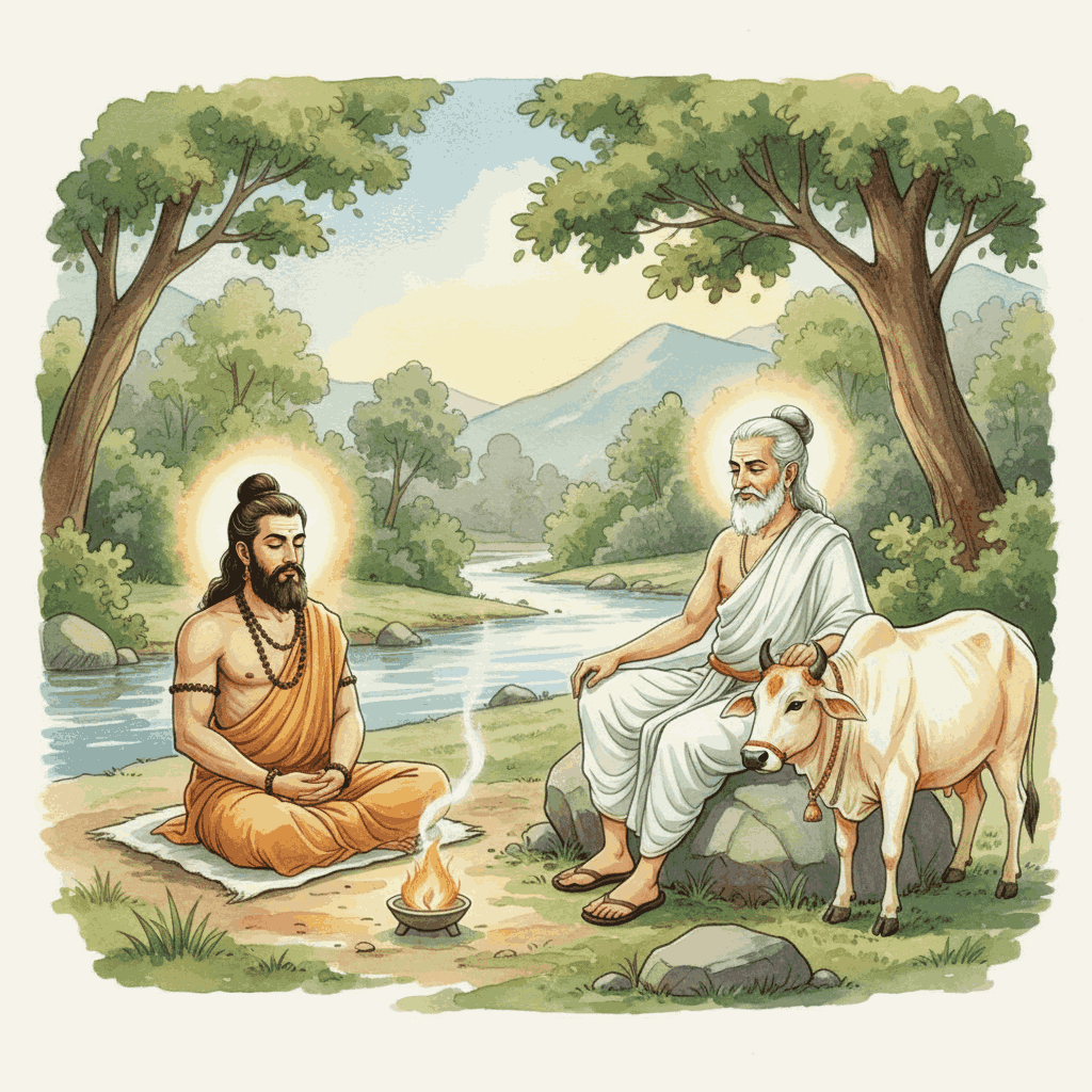 विश्वामित्र और वशिष्ठ